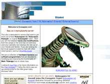 Tablet Screenshot of evosapien.com